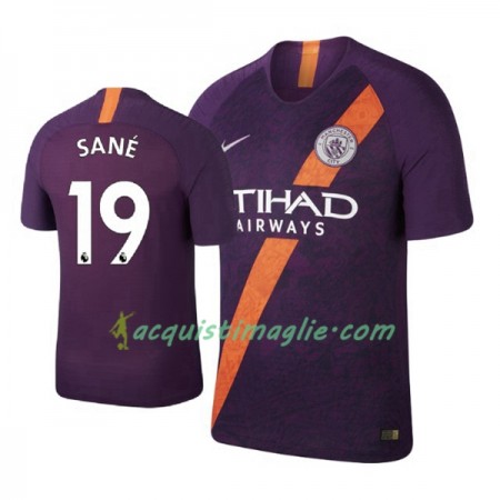 Divisa di Calcio Manchester City Sane 19 Terza 2018/2019